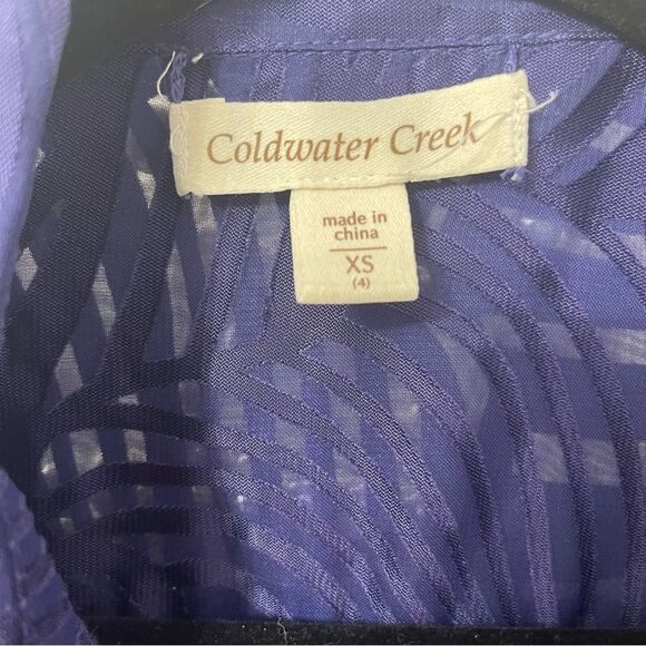 Coldwater Creek Button Down Blouse - Picture 2 of 7